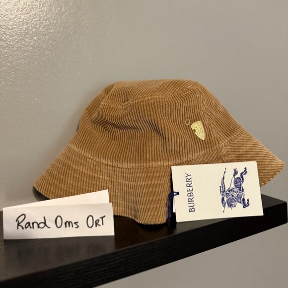 Burberry Corduroy Bucket Hat - Picture 1 of 3